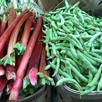 farm market fruits and vegetables