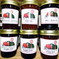 farm market jams and jellies